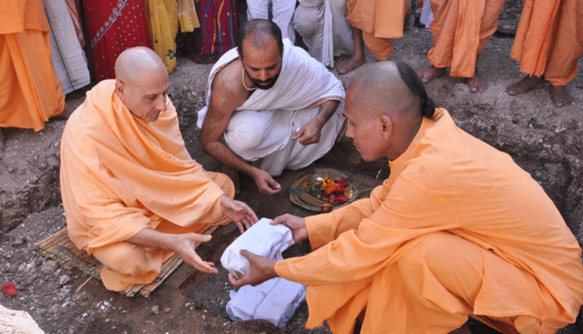 iskcon aurangabad bhumi pujan